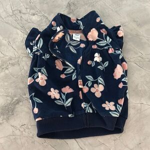 Carters micro fleece floral vest